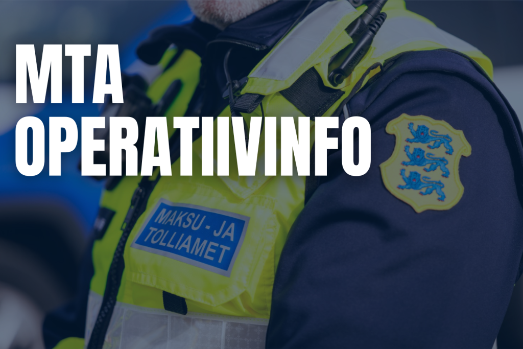 MTA operatiivinfo ülevaade