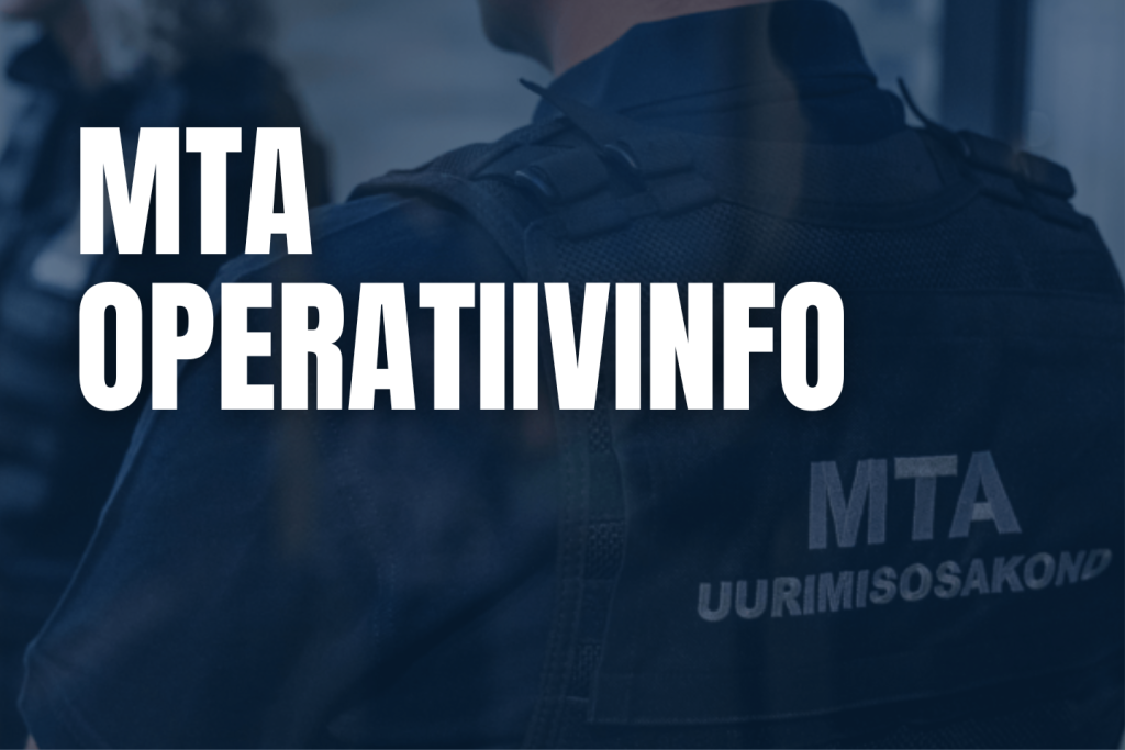 MTA operatiivinfo