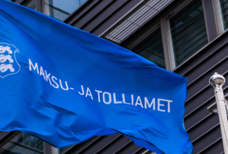 Maksu- ja Tolliameti lipp